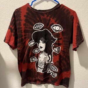 Zombie makeout club cropped tee